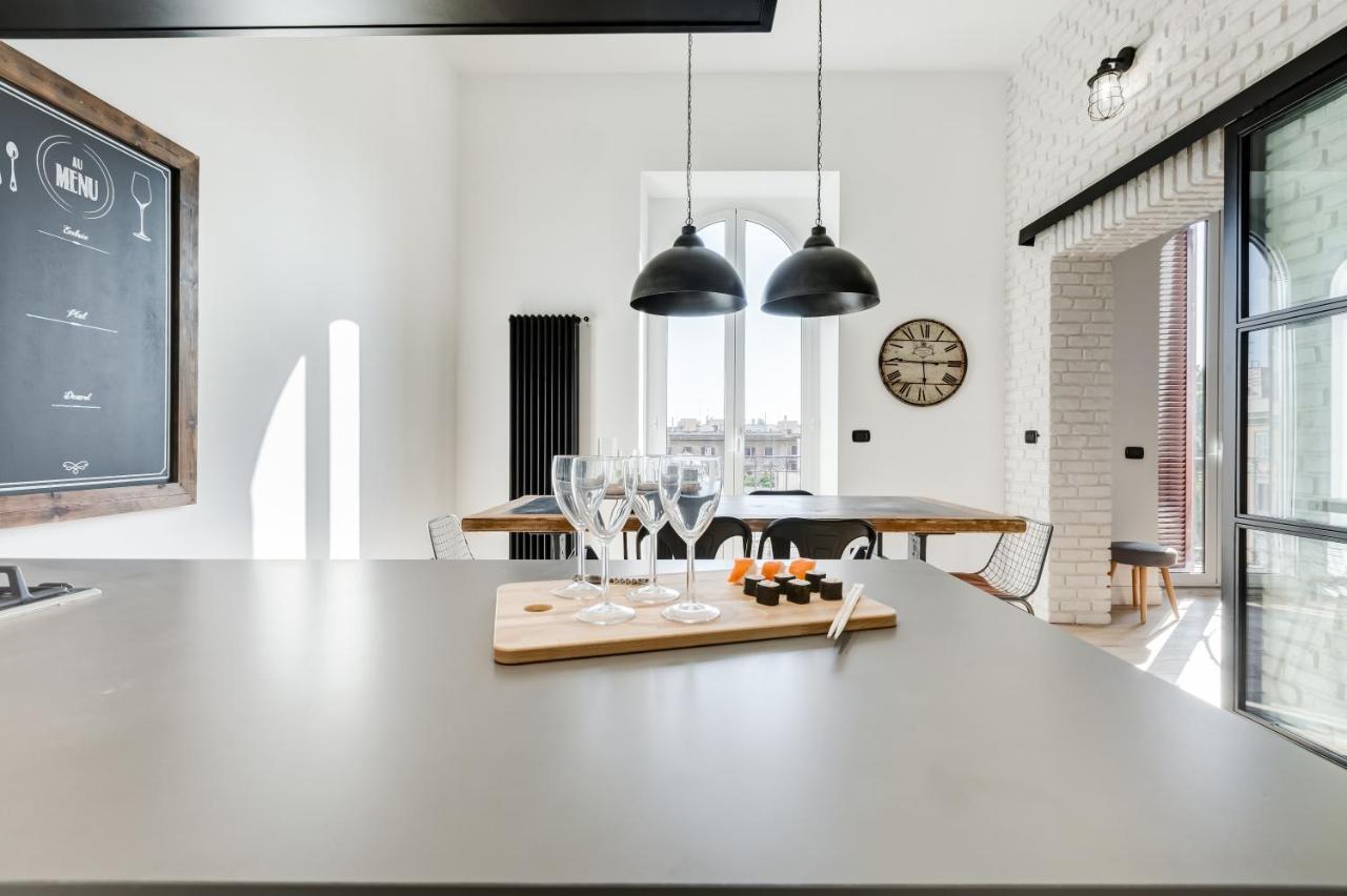 Bmga L Glam Industrial 3-Bed Apartment In Termini روما المظهر الخارجي الصورة